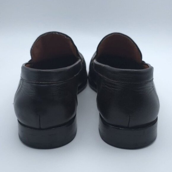 SANDRO MISTER Men\'s Brown Leather Loafers Shoes Size 9.5 D SPAIN??MADE BRN-SY‎ main image 9
